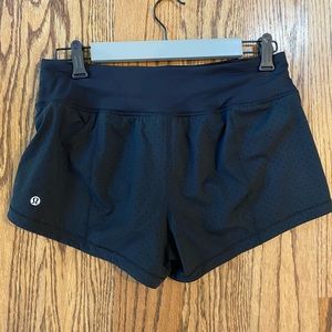 Lululemon mesh shorts- black